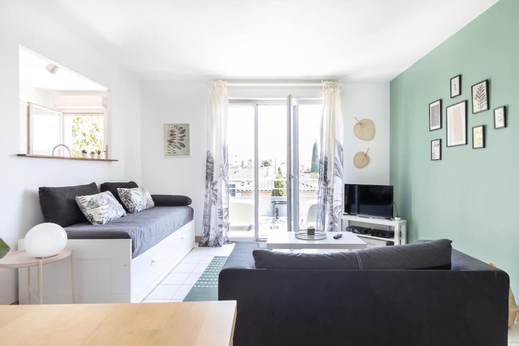 Beautiful Apartment With Terrace + Private Parking Toulouse Buitenkant foto
